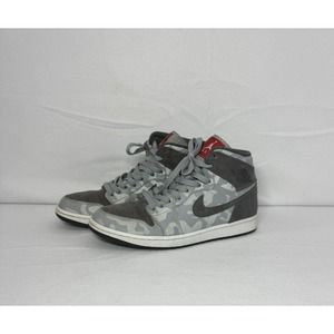 Size 9 - Nike Jordan 1 Retro High Premium‎ Wolf Grey Camo 2017 AA3993-027